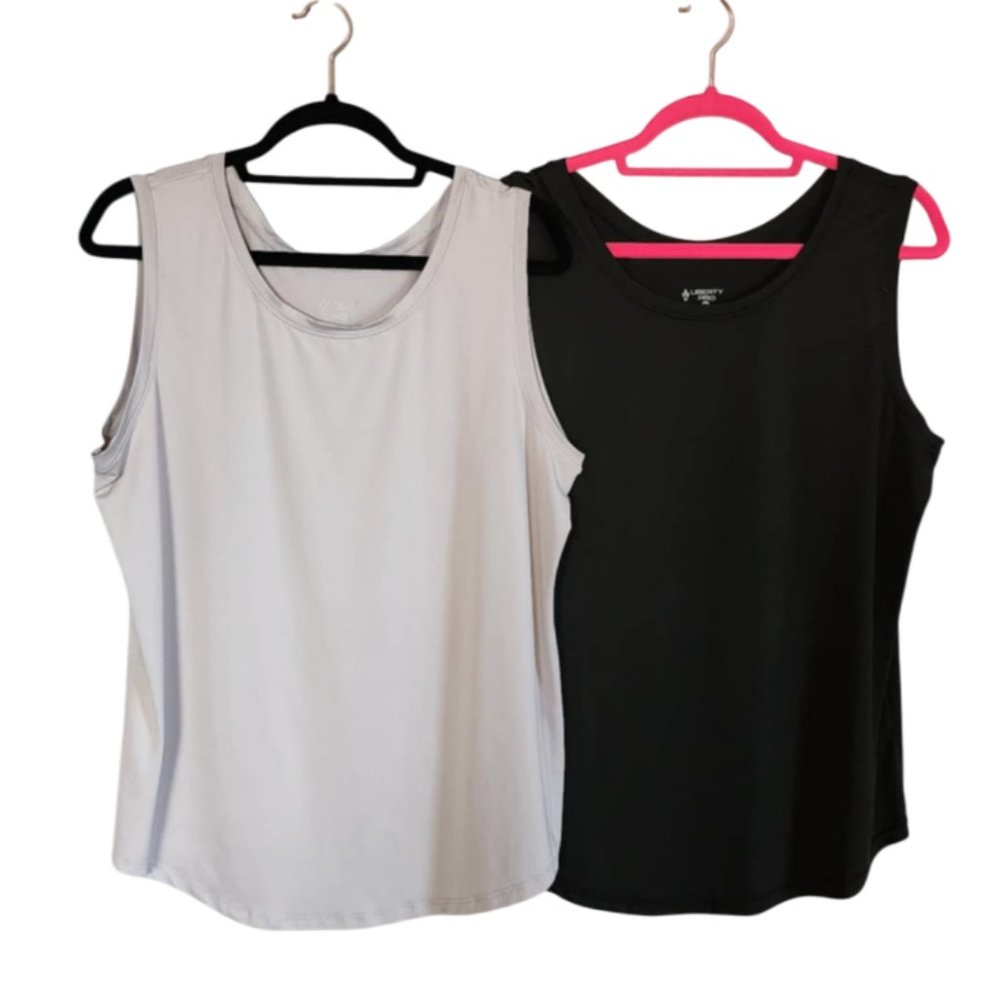 EUC Liberty Pro Tank Top - Set of 2 (Gray & Black)
